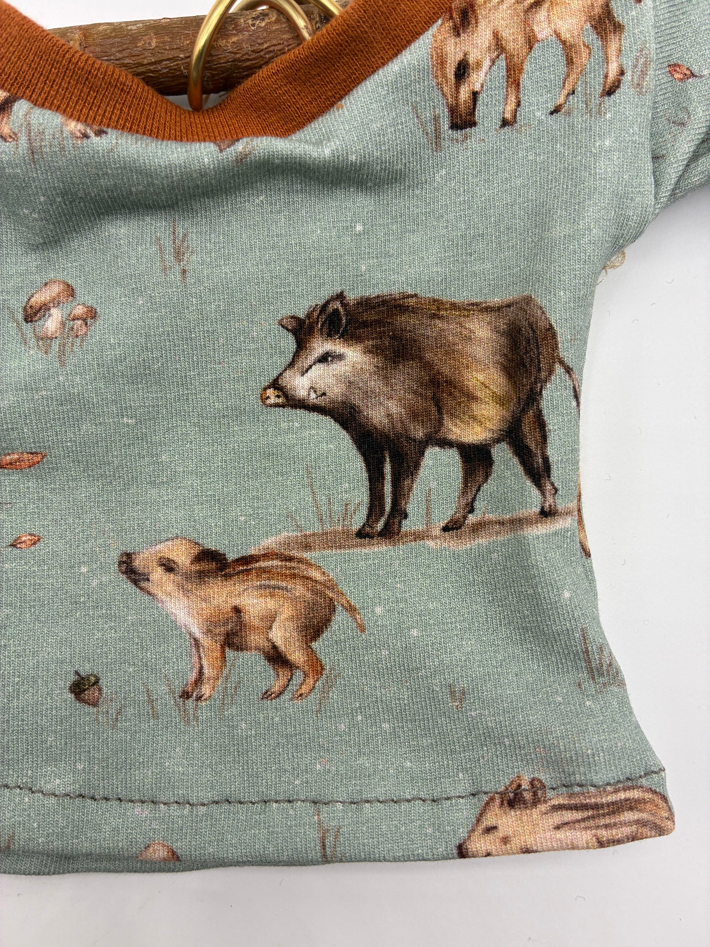 Langarm-Shirt Wildschwein