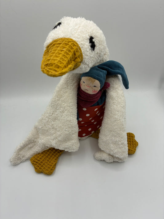 Martin mit Wichtel Tom